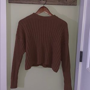 ☆ american eagle cropped sweater